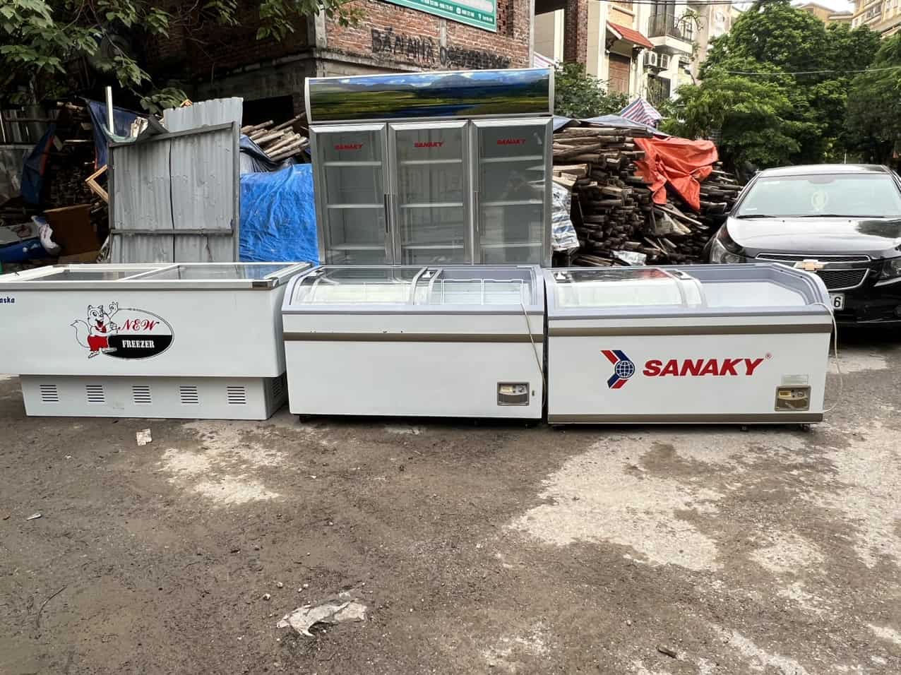 thu mua tủ mát cũ