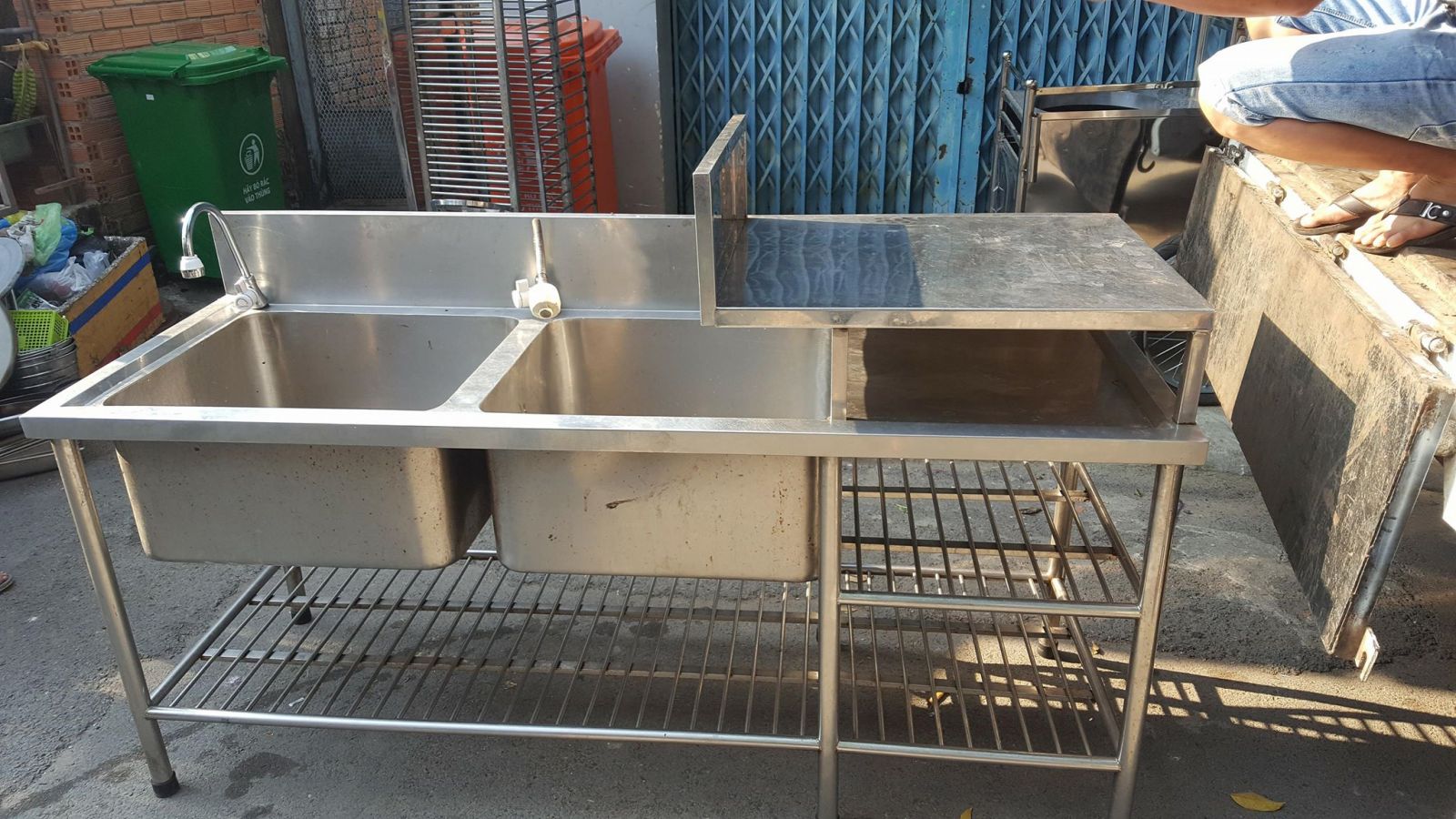 Bồn rửa công nghiệp thanh lý